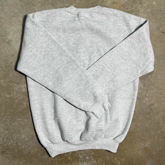 Vintage Y2K Rudolph University College Crewneck Mens Medium Bray Blue Sweatshirt - Picture 2 of 4